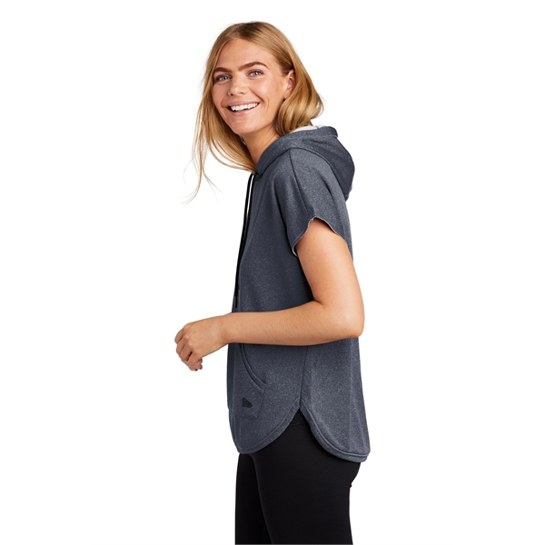 New Era Women's Performance Terry Short Sleeve Hoodie - New Era Women's Performance Terry Short Sleeve Hoodie - Image 13 of 20