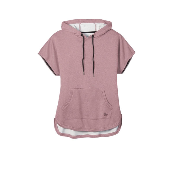 New Era Women's Performance Terry Short Sleeve Hoodie - New Era Women's Performance Terry Short Sleeve Hoodie - Image 19 of 20