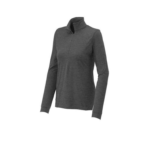 Sport-Tek Women's Exchange 1.5 Long Sleeve 1/2-Zip - Sport-Tek Women's Exchange 1.5 Long Sleeve 1/2-Zip - Image 8 of 19