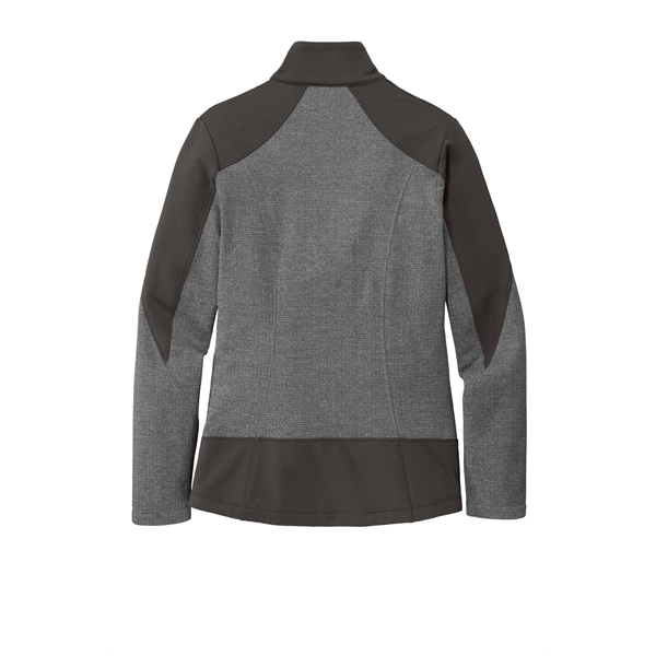 Port Authority Women's Grid Fleece Jacket. - Port Authority Women's Grid Fleece Jacket. - Image 9 of 14