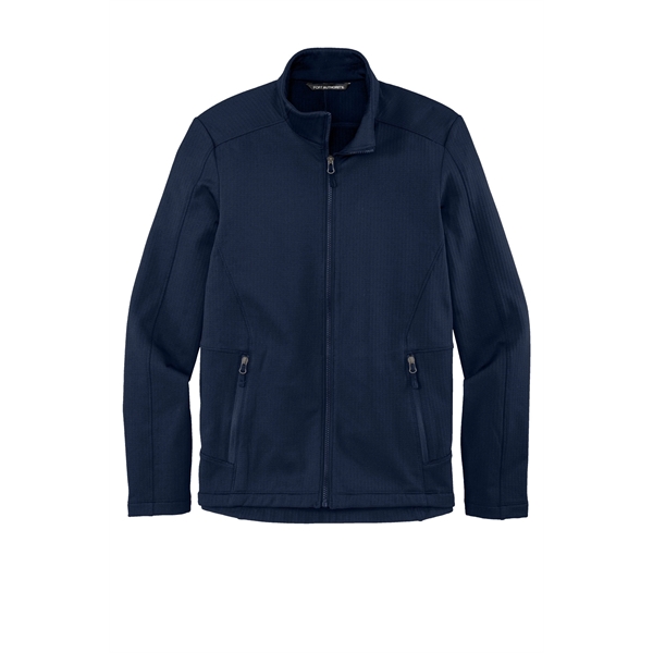 Port Authority Grid Fleece Jacket. - Port Authority Grid Fleece Jacket. - Image 14 of 15