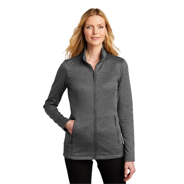 Port Authority Women's Collective Striated Fleece Jacket. - Port Authority Women's Collective Striated Fleece Jacket. - Image 11 of 15