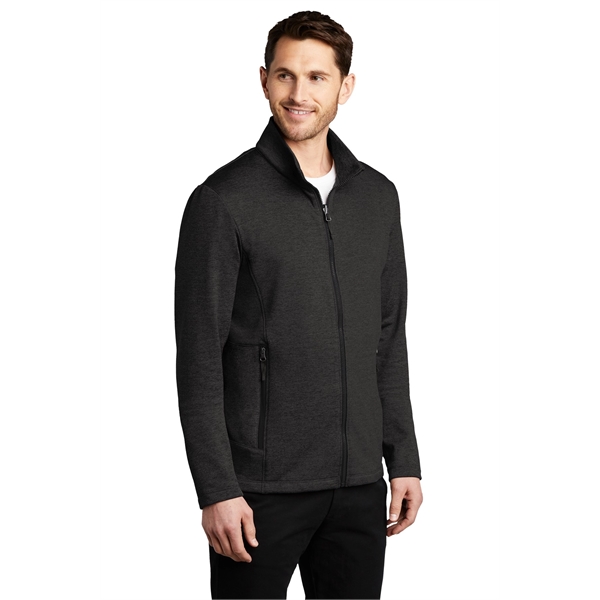 Port Authority Collective Striated Fleece Jacket. - Port Authority Collective Striated Fleece Jacket. - Image 3 of 15