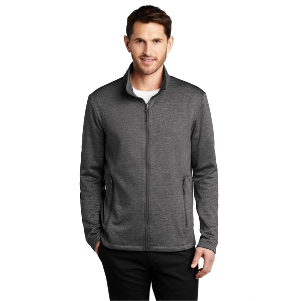 Port Authority Collective Striated Fleece Jacket. - Port Authority Collective Striated Fleece Jacket. - Image 11 of 15