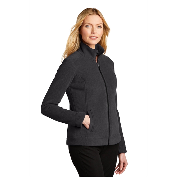 Port Authority Women's Ultra Warm Brushed Fleece Jacket. - Port Authority Women's Ultra Warm Brushed Fleece Jacket. - Image 3 of 15