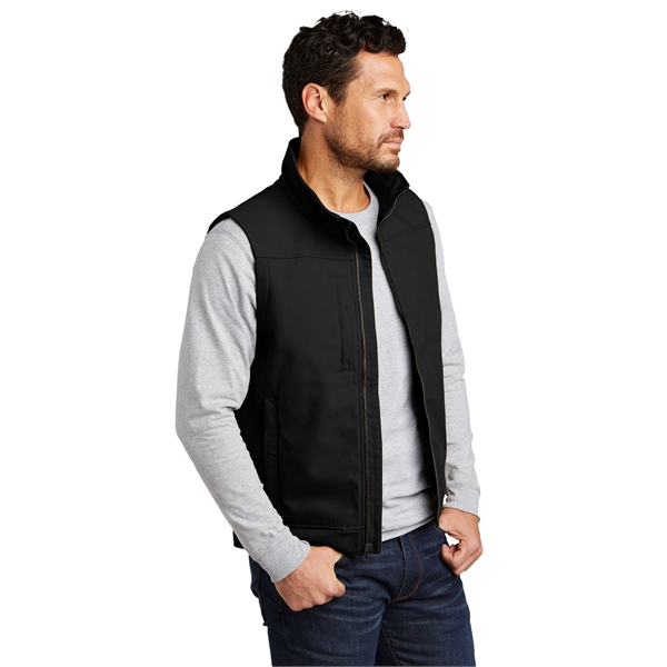 CornerStone Duck Bonded Soft Shell Vest - CornerStone Duck Bonded Soft Shell Vest - Image 3 of 10