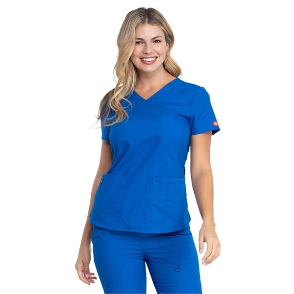 Dickies EDS Signature Women's V-Neck Top - Dickies EDS Signature Women's V-Neck Top - Image 0 of 4