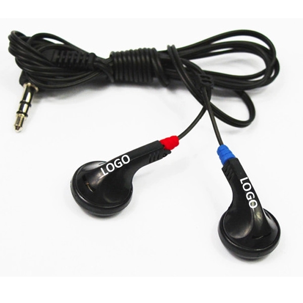 Red Blue Airline Disposable Earbuds - Red Blue Airline Disposable Earbuds - Image 1 of 6