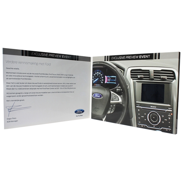 VidU 2.4" TFT Video Mailer And Brochure With Full Color Prin - VidU 2.4" TFT Video Mailer And Brochure With Full Color Prin - Image 0 of 3