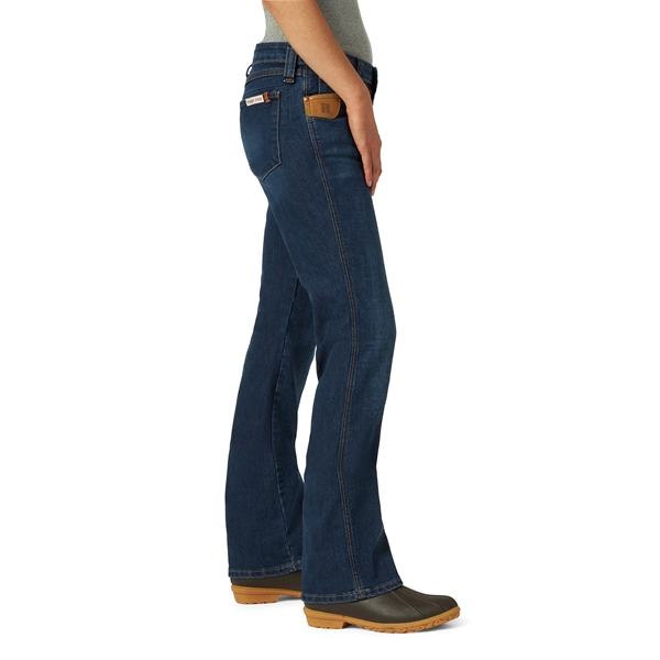 Wrangler Women's Riggs Regular Fit 5 Pocket Boot Cut Jean - Wrangler Women's Riggs Regular Fit 5 Pocket Boot Cut Jean - Image 5 of 7