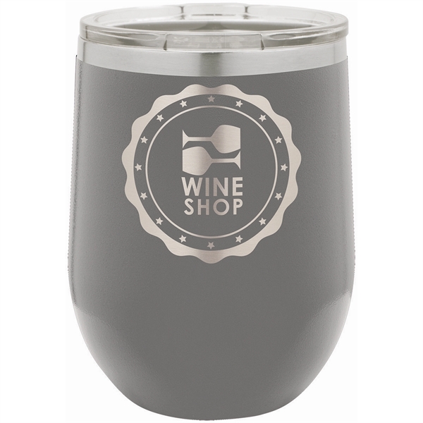 Polar Camel 12 oz. Insulated Stemless Wine Tumbler w/ Lid - Polar Camel 12 oz. Insulated Stemless Wine Tumbler w/ Lid - Image 17 of 31