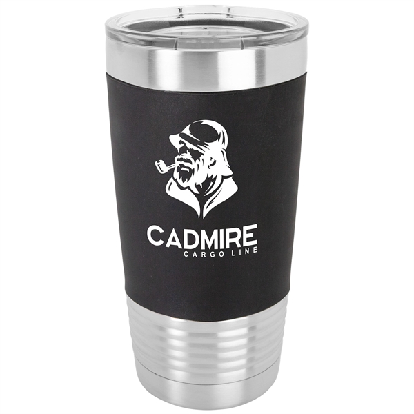 20 oz. Polar Camel Tumbler with Silicone Grip and Clear Lid - 20 oz. Polar Camel Tumbler with Silicone Grip and Clear Lid - Image 0 of 13
