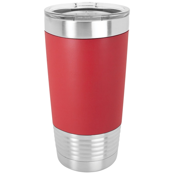 20 oz. Polar Camel Tumbler with Silicone Grip and Clear Lid - 20 oz. Polar Camel Tumbler with Silicone Grip and Clear Lid - Image 3 of 13