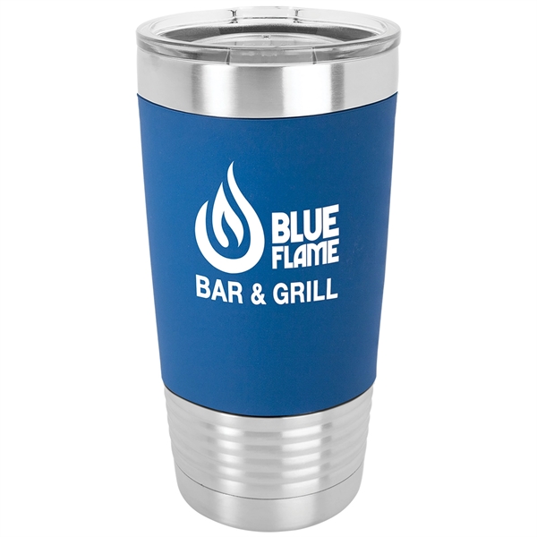 20 oz. Polar Camel Tumbler with Silicone Grip and Clear Lid - 20 oz. Polar Camel Tumbler with Silicone Grip and Clear Lid - Image 4 of 13