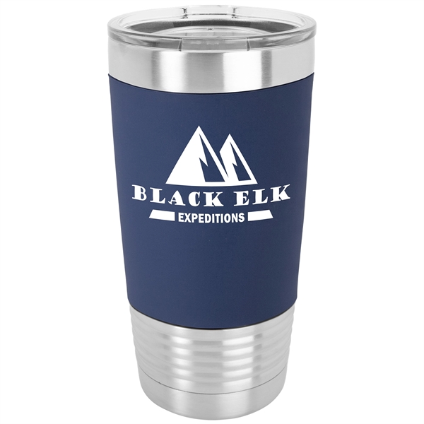 20 oz. Polar Camel Tumbler with Silicone Grip and Clear Lid - 20 oz. Polar Camel Tumbler with Silicone Grip and Clear Lid - Image 6 of 13