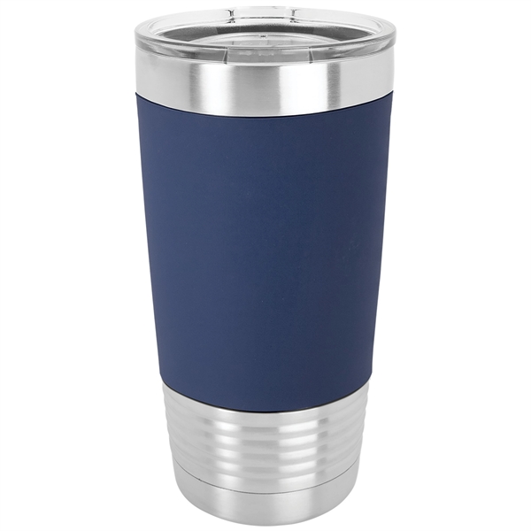 20 oz. Polar Camel Tumbler with Silicone Grip and Clear Lid - 20 oz. Polar Camel Tumbler with Silicone Grip and Clear Lid - Image 7 of 13