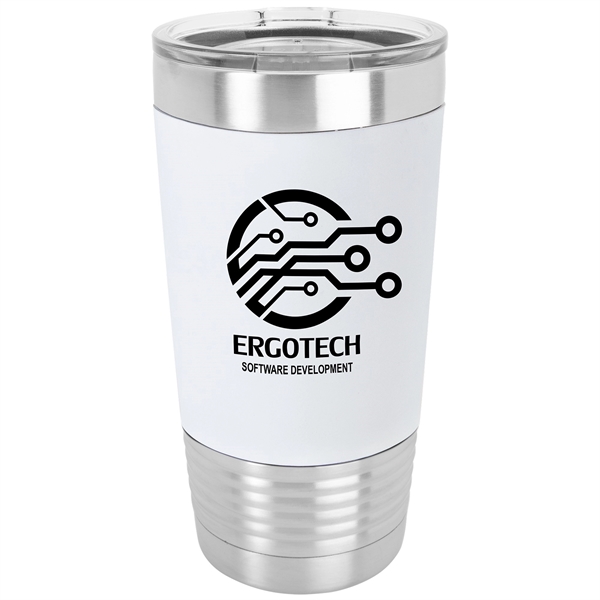 20 oz. Polar Camel Tumbler with Silicone Grip and Clear Lid - 20 oz. Polar Camel Tumbler with Silicone Grip and Clear Lid - Image 8 of 13