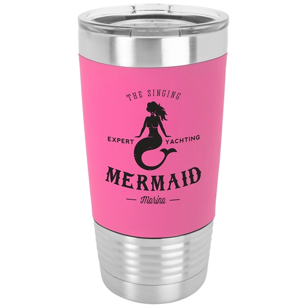 20 oz. Polar Camel Tumbler with Silicone Grip and Clear Lid - 20 oz. Polar Camel Tumbler with Silicone Grip and Clear Lid - Image 10 of 13
