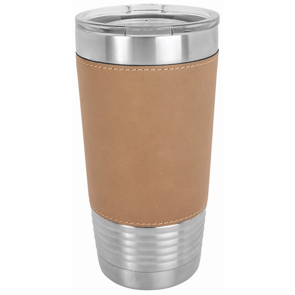 20 oz. Leatherette Polar Camel Tumbler with Clear Lid - 20 oz. Leatherette Polar Camel Tumbler with Clear Lid - Image 1 of 19