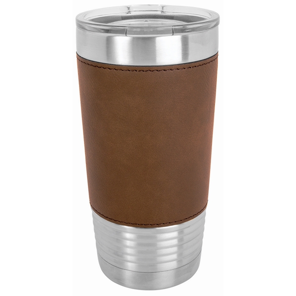 20 oz. Leatherette Polar Camel Tumbler with Clear Lid - 20 oz. Leatherette Polar Camel Tumbler with Clear Lid - Image 2 of 19