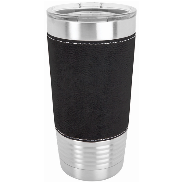 20 oz. Leatherette Polar Camel Tumbler with Clear Lid - 20 oz. Leatherette Polar Camel Tumbler with Clear Lid - Image 4 of 19