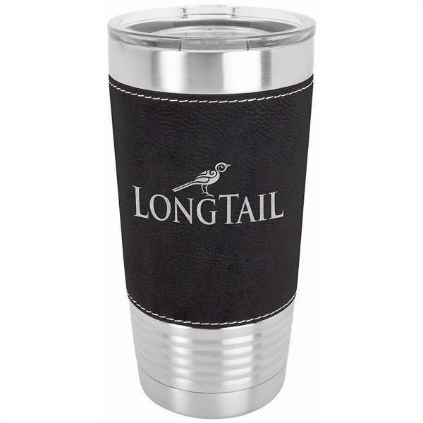 20 oz. Leatherette Polar Camel Tumbler with Clear Lid - 20 oz. Leatherette Polar Camel Tumbler with Clear Lid - Image 5 of 19