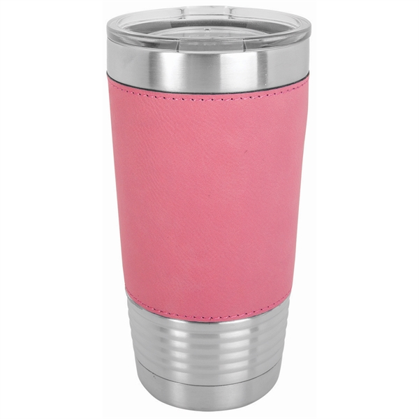 20 oz. Leatherette Polar Camel Tumbler with Clear Lid - 20 oz. Leatherette Polar Camel Tumbler with Clear Lid - Image 12 of 19