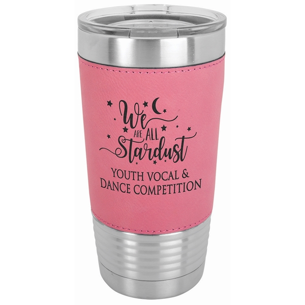 20 oz. Leatherette Polar Camel Tumbler with Clear Lid - 20 oz. Leatherette Polar Camel Tumbler with Clear Lid - Image 13 of 19