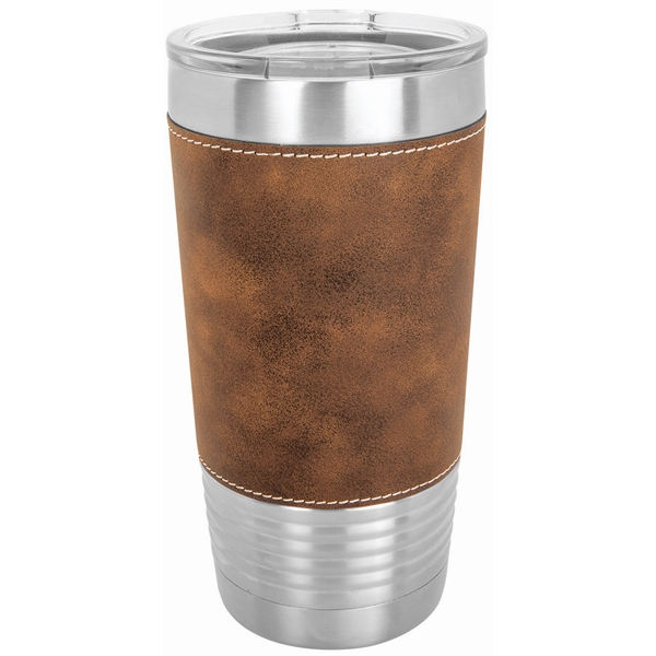 20 oz. Leatherette Polar Camel Tumbler with Clear Lid - 20 oz. Leatherette Polar Camel Tumbler with Clear Lid - Image 14 of 19