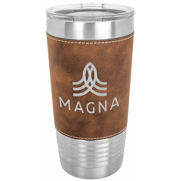 20 oz. Leatherette Polar Camel Tumbler with Clear Lid - 20 oz. Leatherette Polar Camel Tumbler with Clear Lid - Image 15 of 19