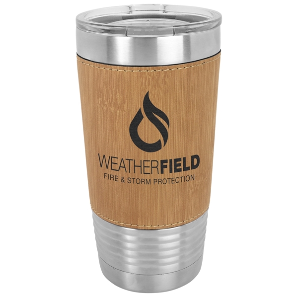 20 oz. Leatherette Polar Camel Tumbler with Clear Lid - 20 oz. Leatherette Polar Camel Tumbler with Clear Lid - Image 18 of 19