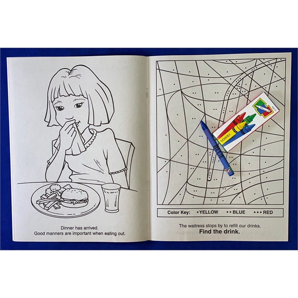 Let's Go Eat Out Coloring Book Fun Pack - Let's Go Eat Out Coloring Book Fun Pack - Image 3 of 3