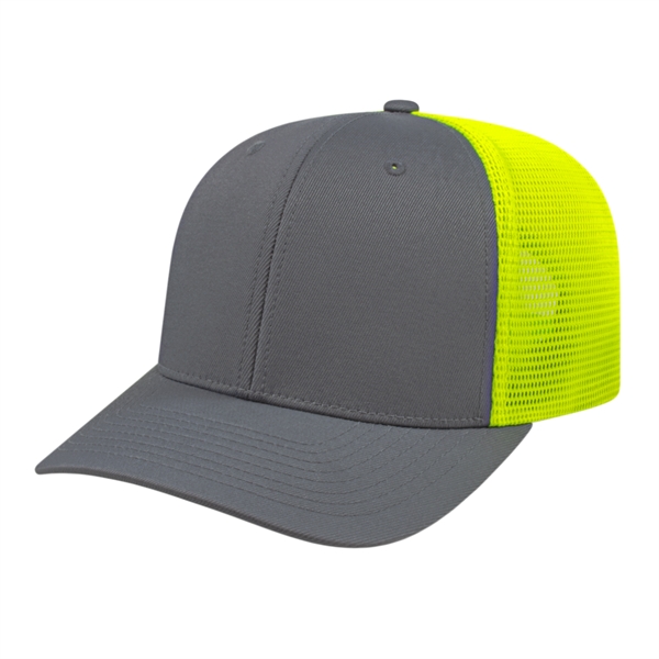 Flexfit 110® Premium Trucker Mesh Back Cap - Flexfit 110® Premium Trucker Mesh Back Cap - Image 11 of 31