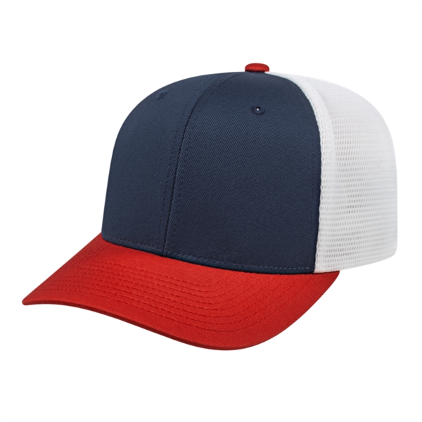 Flexfit 110® Premium Trucker Mesh Back Cap - Flexfit 110® Premium Trucker Mesh Back Cap - Image 16 of 31