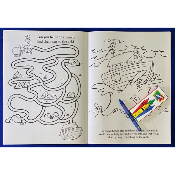 Noah's Ark Coloring And Activity Book Fun Pack - Noah's Ark Coloring And Activity Book Fun Pack - Image 3 of 3