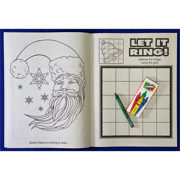 Merry Christmas Coloring Book Fun Pack - Merry Christmas Coloring Book Fun Pack - Image 2 of 3