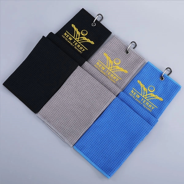 Microfiber Waffle Sport Towel - Microfiber Waffle Sport Towel - Image 5 of 5