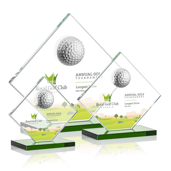 Barrick Golf  VividPrint™ Award - Green - Barrick Golf  VividPrint™ Award - Green - Image 0 of 6