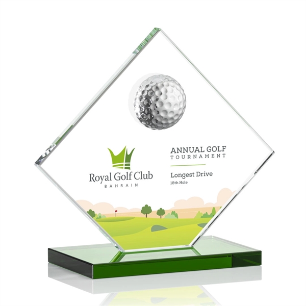 Barrick Golf  VividPrint™ Award - Green - Barrick Golf  VividPrint™ Award - Green - Image 3 of 6