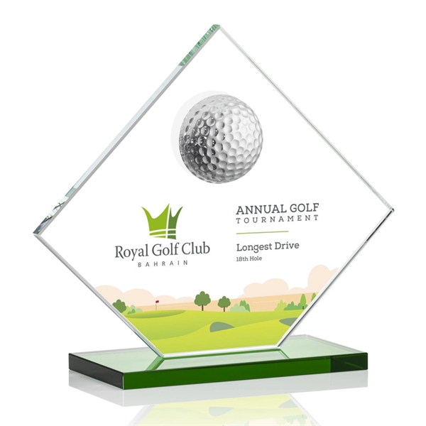 Barrick Golf  VividPrint™ Award - Green - Barrick Golf  VividPrint™ Award - Green - Image 5 of 6