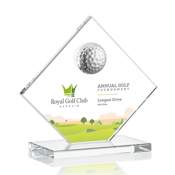 Barrick Golf VividPrint™ Award - Clear - Barrick Golf VividPrint™ Award - Clear - Image 3 of 6