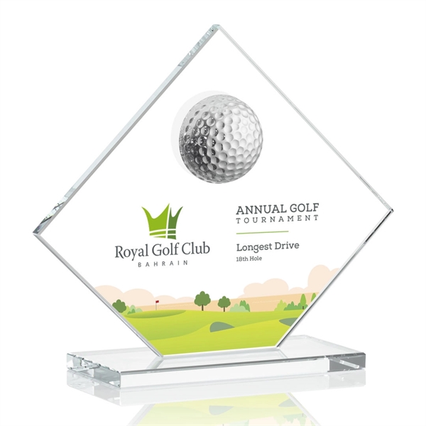 Barrick Golf VividPrint™ Award - Clear - Barrick Golf VividPrint™ Award - Clear - Image 5 of 6