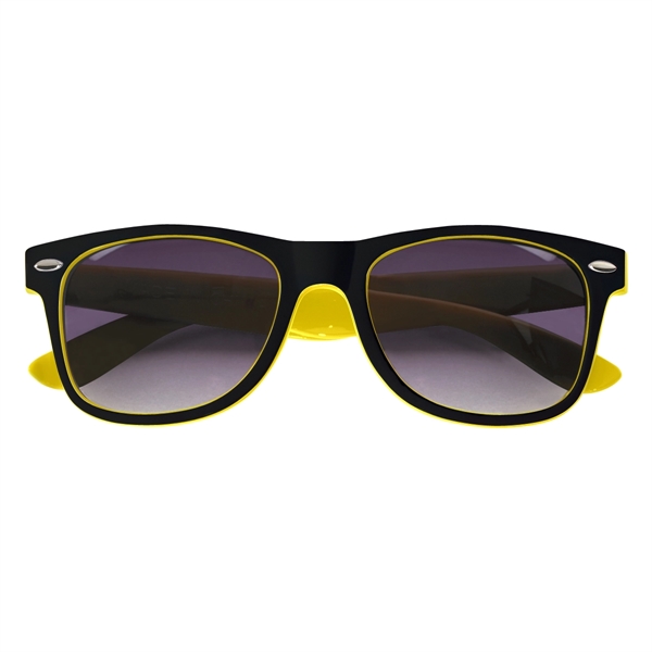 Two-Tone Malibu Sunglasses - Two-Tone Malibu Sunglasses - Image 36 of 37