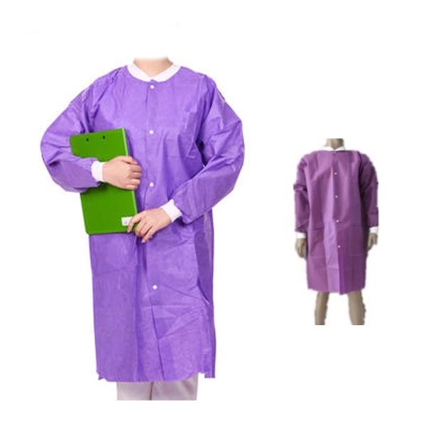 SMS Non-woven Disposable Lab Coats - SMS Non-woven Disposable Lab Coats - Image 6 of 8