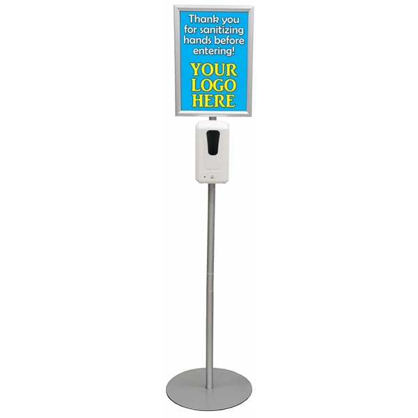 Hand Sanitizer Station with Graphic - Hand Sanitizer Station with Graphic - Image 0 of 0