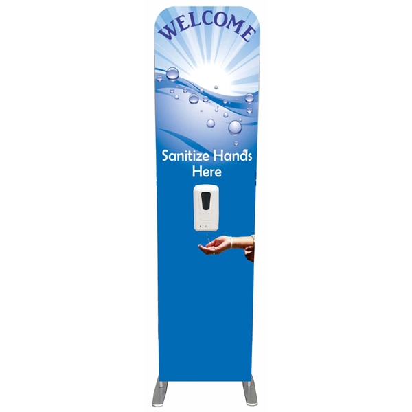 Hand Sanitizer Station with Fabric Graphic - Hand Sanitizer Station with Fabric Graphic - Image 0 of 0
