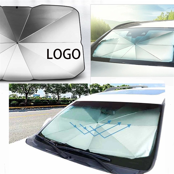 Umbrella Folding Car Window Sun Shade - Umbrella Folding Car Window Sun Shade - Image 0 of 3