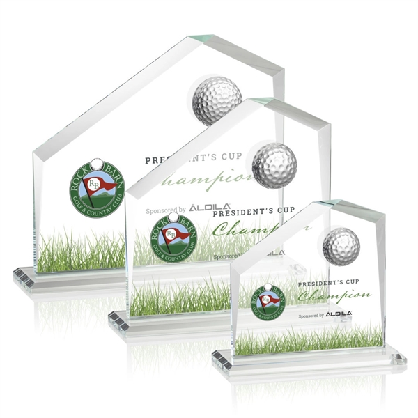 Andover VividPrint™ Golf Award - Clear - Andover VividPrint™ Golf Award - Clear - Image 0 of 6