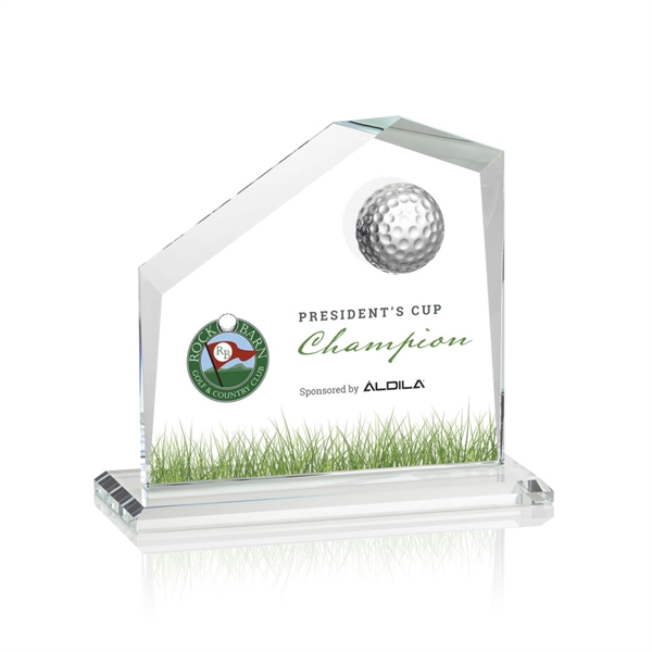 Andover VividPrint™ Golf Award - Clear - Andover VividPrint™ Golf Award - Clear - Image 1 of 6