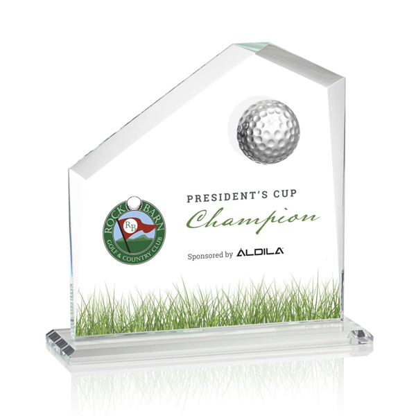 Andover VividPrint™ Golf Award - Clear - Andover VividPrint™ Golf Award - Clear - Image 3 of 6